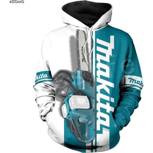 Chainsaw Worker Tool instrument Funny Tracksuit Fashion 3D Printed Casual Hoodies/Sweatshirts/Jacket Men Women drop shipping