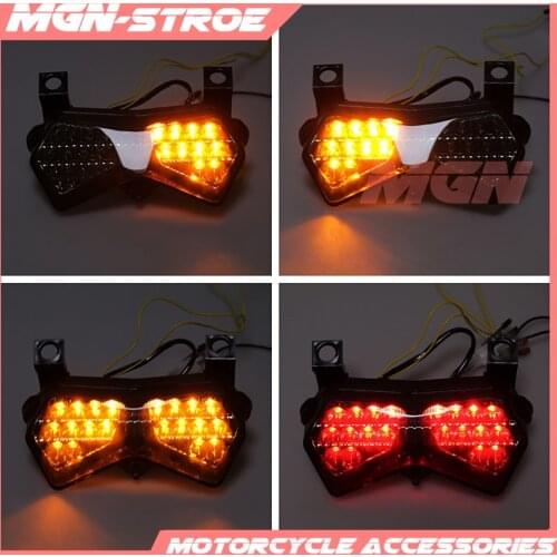 Motorcycle Rear Turn Signal Tail Stop Light Lamp Integrated For ZX6R 636 ZX6RR Z750S 2003 2004 Z1000 2003-2006 03 04 05 06
