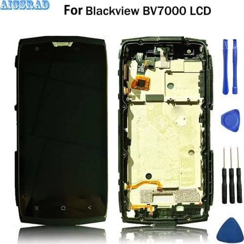 5inches 1920*1080 For Blackview BV7000 BV7000 PRO LCD Display + Touch Screen 100% Original Assembly for blackview bv 7000