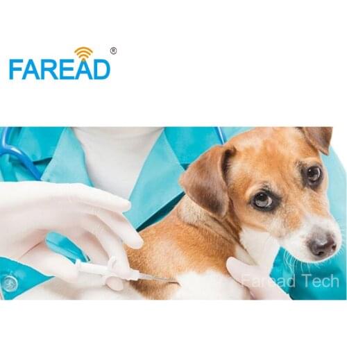 Free Shipping 1.4*8mm 134.2KHz pet microchip RFID glass tag chip for animal with veterinary syringes
