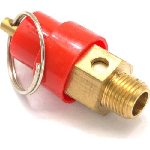 1/8" BSP male Thread 86 PSI Brass Air Compressor Safety Relief valve Pressure switch Pop-off valve Release Valves