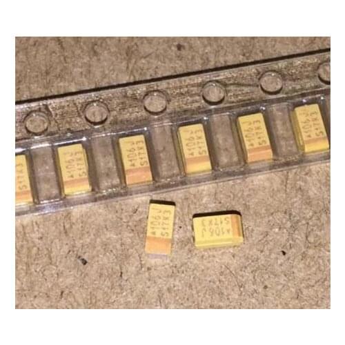 100pcs 6V 10UF A 6.3V 1206 3216 TJA106K6R3RNJ SMD Tantalum Capacitors