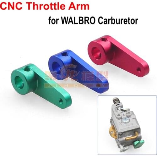 Gas Engine Accessory CNC Throttle Arm for Walbro Carburetor Free Shipping