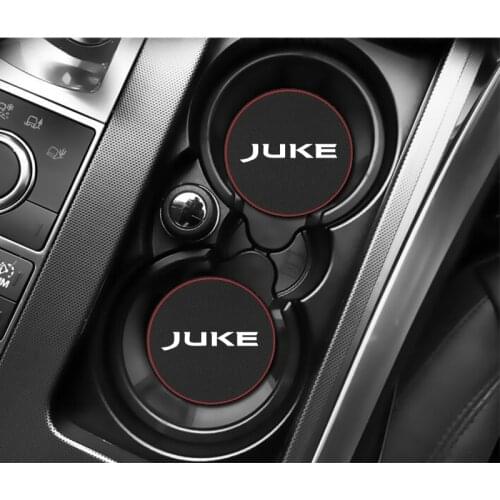 Car Vehicle Water Cup Bottle Holder Anti-slip Pad Mat for Nissan JUKE Antislip Pads Auto Accessories