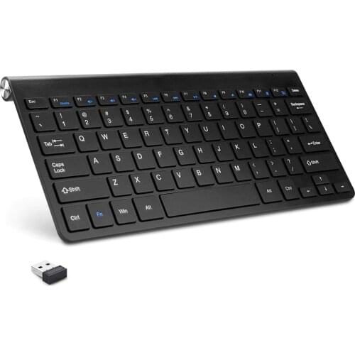 Wireless Keyboard for Computer Keyboard Wireless Mini USB for PC Laptop Ergonomic Keycaps Noiseless keyboard Silent Keyboards