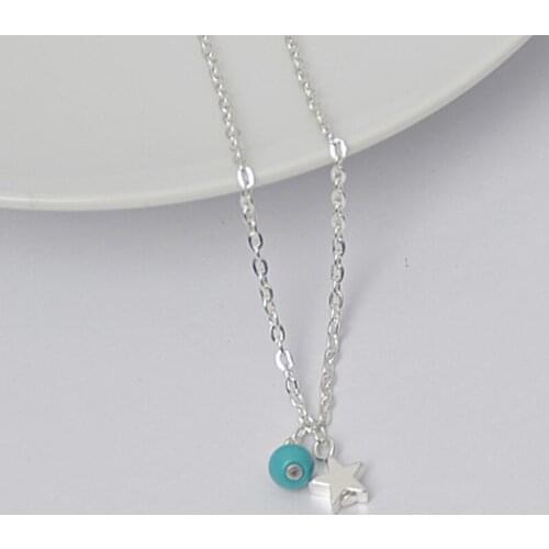 Present anklet / Bracelet On The Leg star Ankle Bracelets a Beach ANKLET chain Barefoot sandals Jewelry Chain on leg