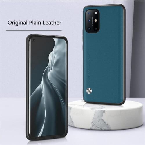 100pcs/Lot Vegan Phone Case For Samsung Galaxy S21 Plus Note 20 Ultra S20 FE A71 A51 Plain Leather Soft TPU Silicone Frame Hard