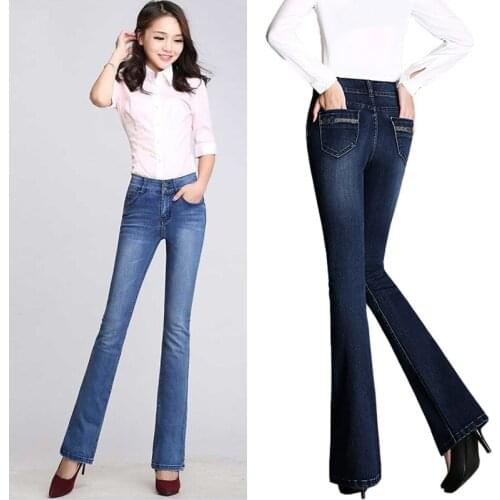 High quality blue street trousers word female high fashion high quality womens jeans