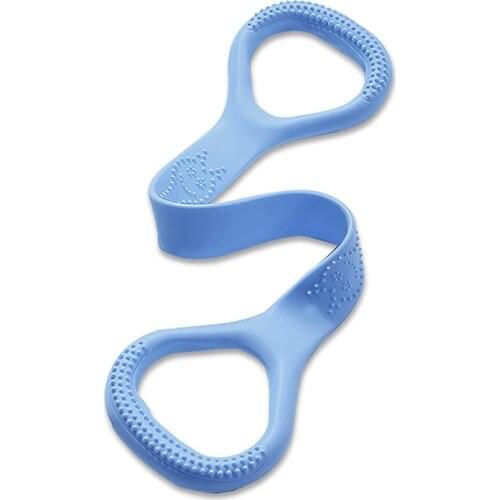 Figure 8 Fitness Resistance Band, Arm Back Training Elastic Ropes - Pure Barre WorkoutArm and Shoulder Stretch Band