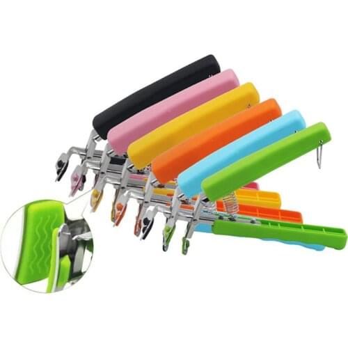 Hot Bowl Holder Dish Clamp Pot Pan Gripper Clip Hot Dish Plate Bowl Clip Tongs Silicone Handle Kitchen Tool