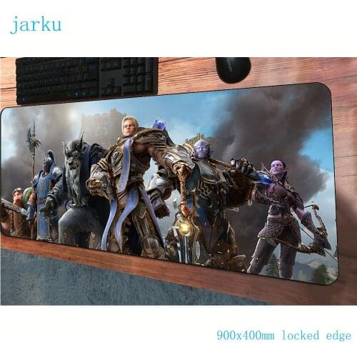 Battle of Azeroth mouse pad 900x400mm mousepads wrist rest gaming mousepad gamer New arrival large mouse pads keyboard pc pad