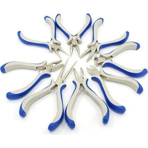 Ferronickel Carbon-Hardened Steel Jewelry Pliers Long Chain Nose Pliers(Needle Nose Pliers) Jewelry Making DIY Tools
