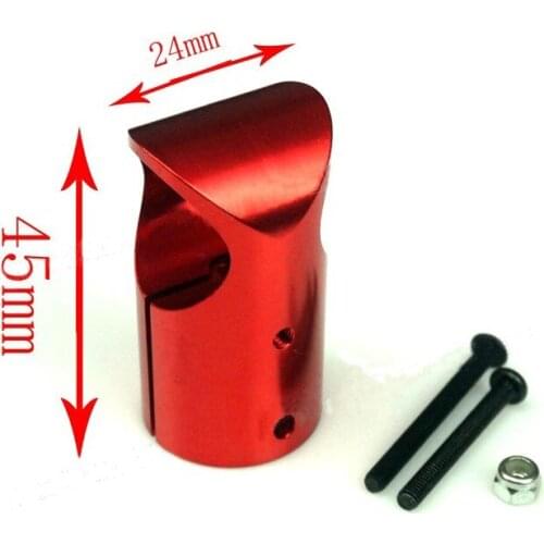 Multi axis aircraft Landing gear Aluminum Alloy three channel Tripod 20mm turn 20mm Carbon fiber tube connector UAVaccessories