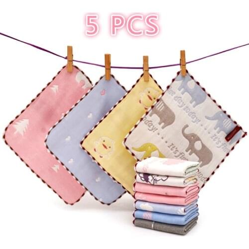 Baby Bath Towel Muslin Gauze Cotton Towels Handkerchief For Newborn Bib Kids Feeding Burp Cloth Scarf Face Washcloth Wash Stuff
