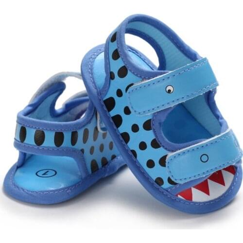 Soft Sole PU Infant Toddler Shoes Outdoor Shoes 0-18M 2019 Summer Baby Shoes Casual Style Fashion Baby Boys Shoes