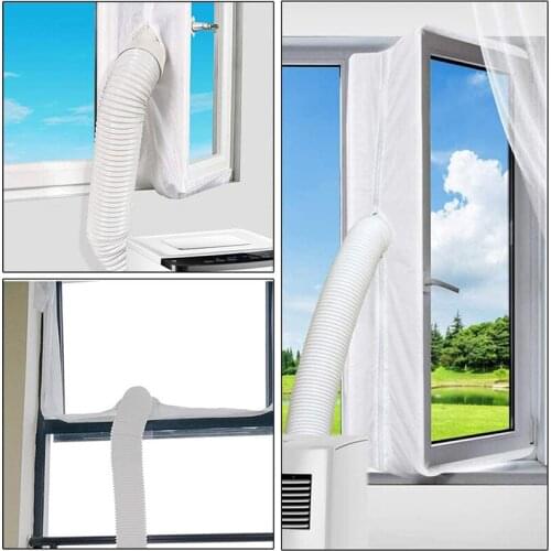 Window Sealing for Mobile Air Conditioners Air Conditioning Systems Exhaust Air Dryer Attachment to Window Casement SUB Sale