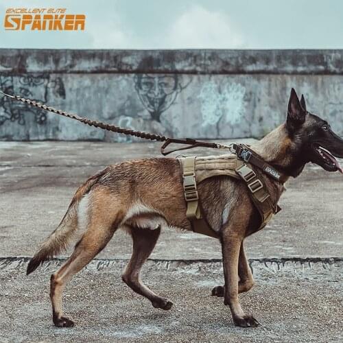 EXCELLENT ELITE SPANKER Dog Leash Traction Rope Walking the Dogs Leash Training Dog Rope with Handle Durable Leashes Strengthen