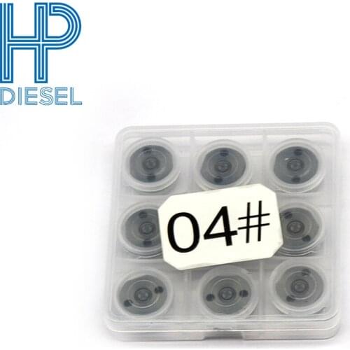 9pcs/lot Hot sale control valve plate 04# suit for Denso injector 095000-5053/5220/5550/6590/6311/6950/5030/5950/7850/7893/6490