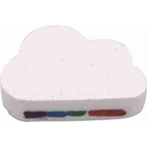 Rainbow Soap Cloud Bath Salt Moisturizing Exfoliating Bath Multicolor Body Bubble Skin Cleaning Bombs T9K6