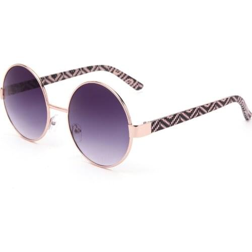 Laura Fairy 2015 Hot Sale Leopard Round Sunglasses Women Vintage Sun Glasses UV400 Free Shipping oculos