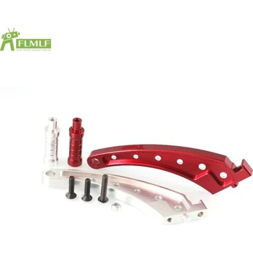 Alloy CNC Front Rear Chassis Brace &Front Steering Top Chassis Brace &Rear Center Drive Shaft Mount for 1/5 GTB Racing LOSI DBXL