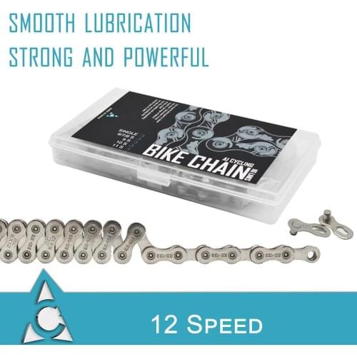 Bicycle MTB Road Chain 12 Speed 116Links Silver