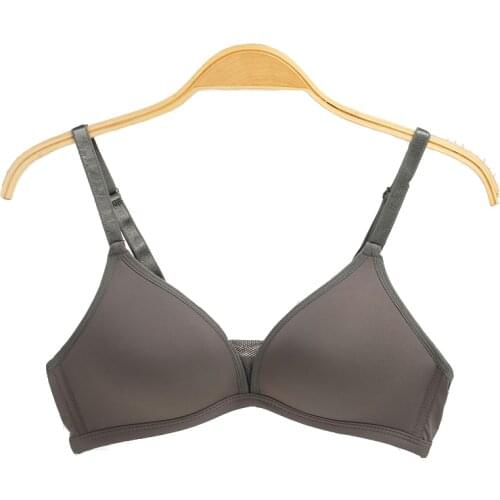 Womens Intimates Bra Thin Deep V Sexy Lingerie Basic Comfortable Seamless Invisible Underwear for girl Active plunge Bra