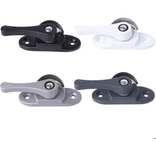 1Pcs Alloy Sliding Door Window Sash Security Lock Crescent Type Bidirectional Locks