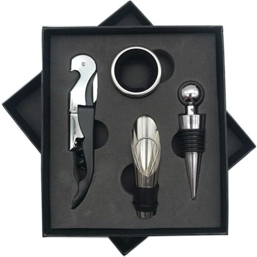 Bar Sets Accessories Dining Drink Drinking Tool Bottle Opener Wine Stopper Pourer Funnel Decanter Cutter