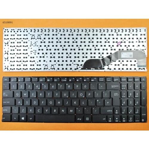 UK New Keyboard for ASUS X540 X540LA X540LJ X540SA X540SC X540YA X540UV X540MA X540BP X540MB X540BA X540NA Laptop No Frame