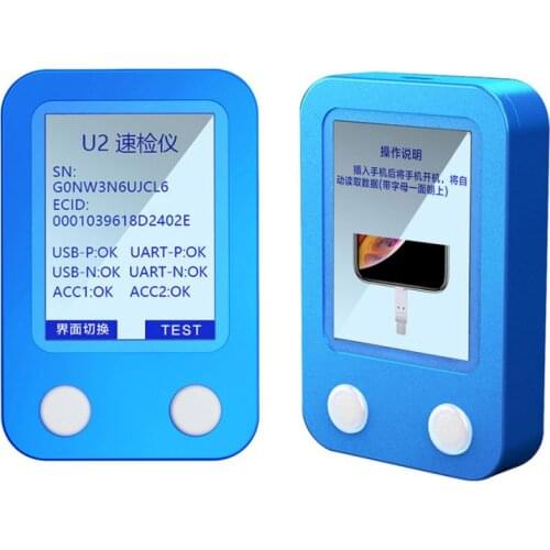 JC Tristar for iPhone U2 Charge IC Fault Tester SN Serial Number Fast