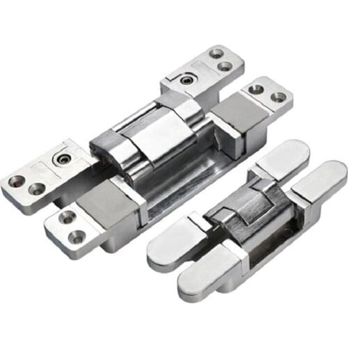 Muffler Folding door hardware pivoting concealed hinge heavy duty interior hidden seasoning kitchen door visagras casement hinge