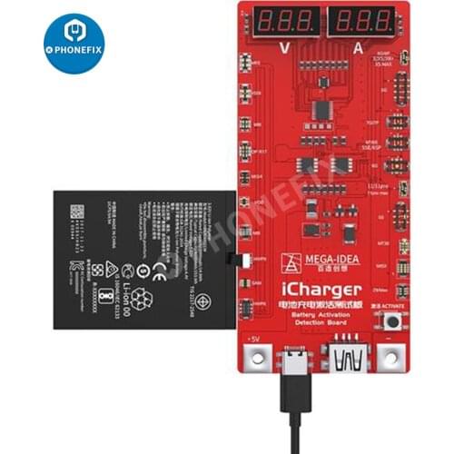 QIANLI Mega Idea Icharger Battery Charging Activation Test Detection Board For Phone Samsung IOS Android Devices Repair Tool Set