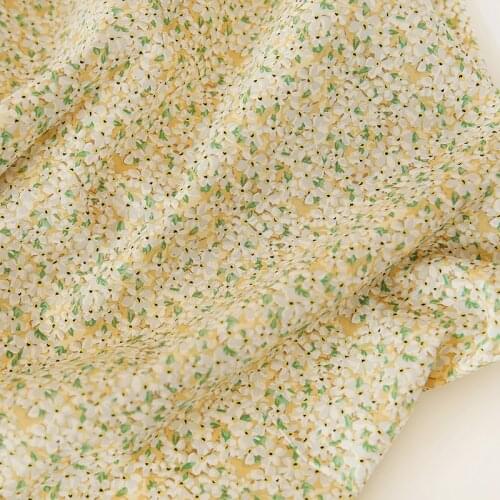 Sand Washed Pleated White Cotton Fabric Per Meter Sew Table Cloth Cushion Background Drawing Fabrics Handmade DIY Material