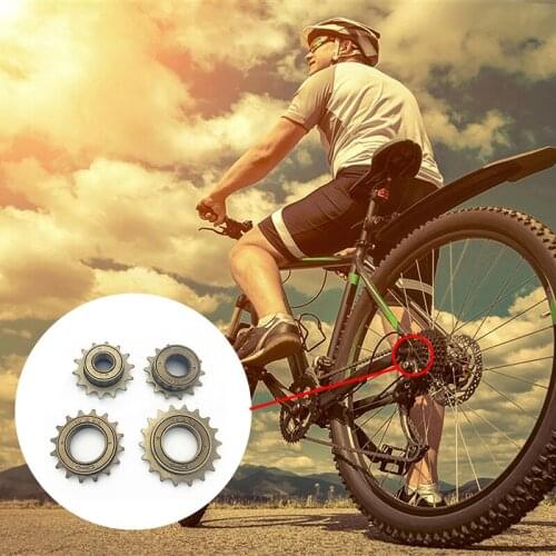 14/16/18T Teeth 18/34mm Single Speed Bicycle Freewheel Flywheel Sprocket Gear Steel Road Mountain bike Bicycle Accessories