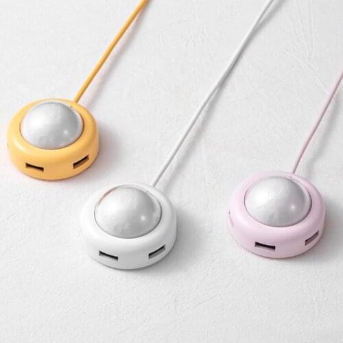 4 In 1 USB Hub Multi USB Interface Splitter 4 Ports Expander, Household Desktop Computer Type-C Extender Hub With Night Lights