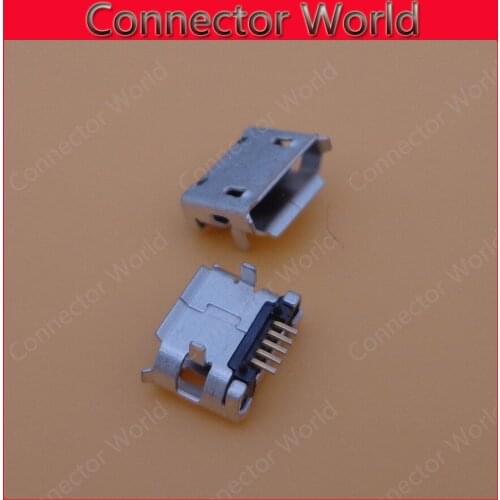 50pcs/lot 5.9mm mini Micro usb JACK charging port socket connector 5.9 Long Pin for OPPO X907 For Gionee for Nokia 5800 e71 5PIN