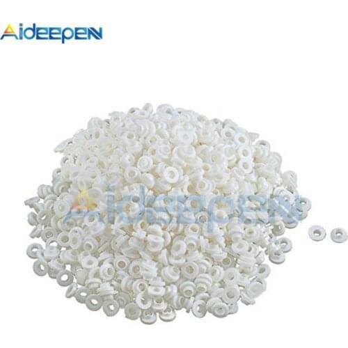 500Pcs Insulating Tablets Insulation Bushing Transistor Pads Circle TO-220 Insulated Cap Insulation Particle Ring For M3 Screws
