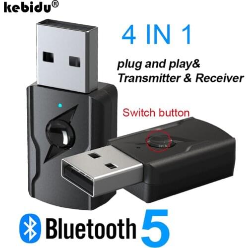 Bluetooth Dongle USB Wireless USB Bluetooth Adapter 5.0 for Computer Bluetooth 5.0 PC Adapter Bluetooth Receiver Transmitter