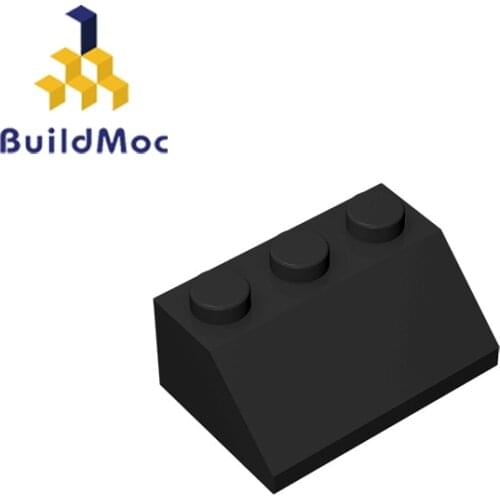 BuildMOC Compatible Assembles Particles 3038 Slope 45 2 x 3 For Building Blocks Parts DIY Educational Bricks Toys for Children