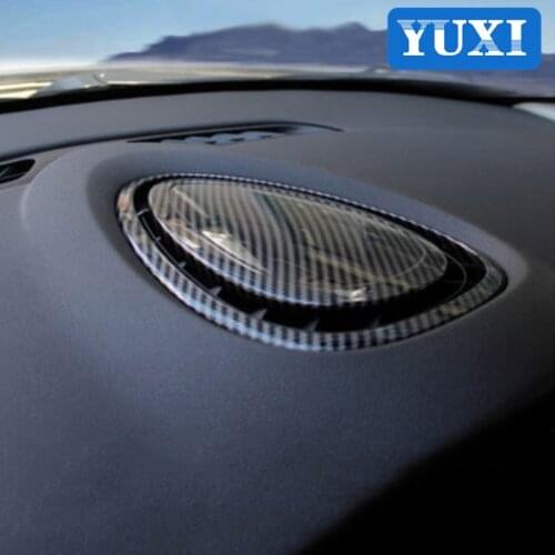 Decorative Cover For Air Outlet Of Automobile Instrument Center Console For BMW MINI Cooper S F55 F56 F57 Car Styling Stickers