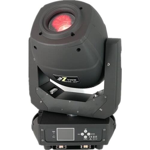 Disco dj stage lights dmx spot 7R Beam 230W LED BEAM+ SPOT+WASH 3IN1 Moving Head Lighting led zoom lights