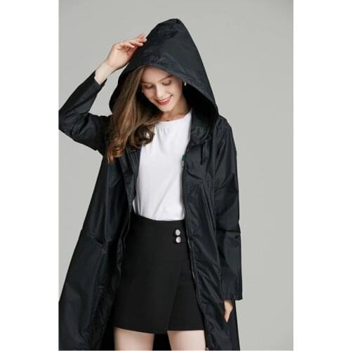Long Raincoat Women Poncho Waterproof Outdoors Tour Rain Coat Poncho Jacket cloak Female Chubasqueros Impermeables