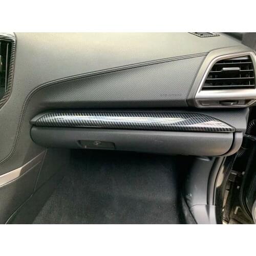 For Subaru Forester SK 2018-2020 Carbon Fiber Interior accessories Car Dashboard Central Control Cover Trim Decoration Styling