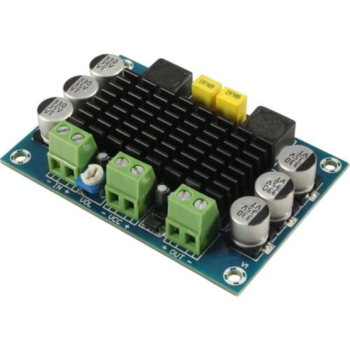 XH-M542 Single Channel High Power Digital Audio Power Amplifier Board TPA3116D2 Mobile Speaker Amplifier 24V