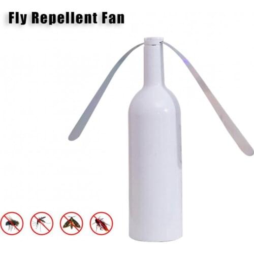Portable Mini Desk Fan For Outdoor Kitchen Fly Repellent Fan Food Protector Fly Destroyer Automatic Electronic Pest Control Fan