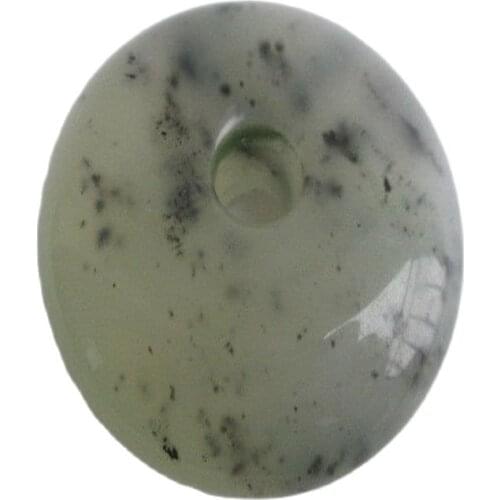 Hetian jade carvings in ancient China, smooth peace clasp pendant