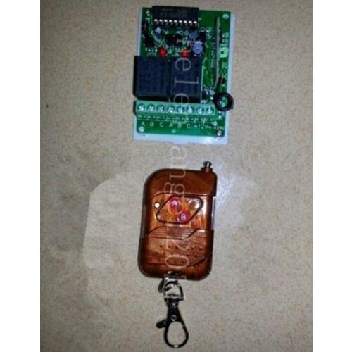 Smart RF Electric Gateway Remote Control Home Automation DC 12V 2CH Wireless Remote Control Lighting Switches