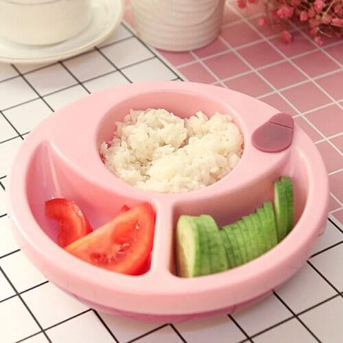 Baby Feeding Plate Kids Bowl Plates Baby Feeding Silicone Bowl Baby Eco-friendly PP Dishes Kids Tableware