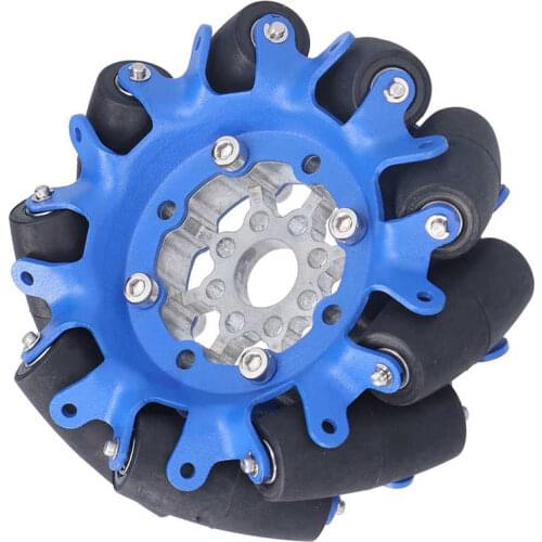 Omnidirectional Wheel Rubber Roller Omni Wheels with Drive Rollers for Smart Robots